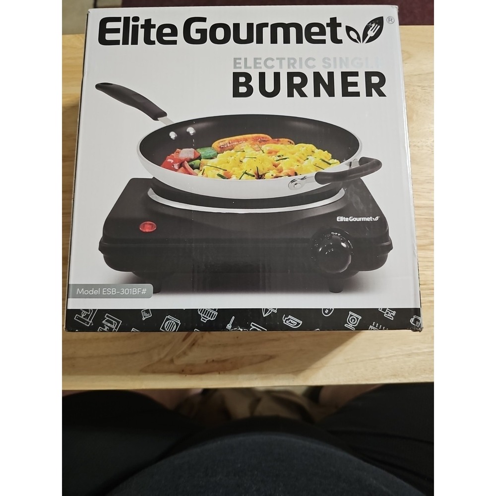 Elite Gourmet Electric Single Burner